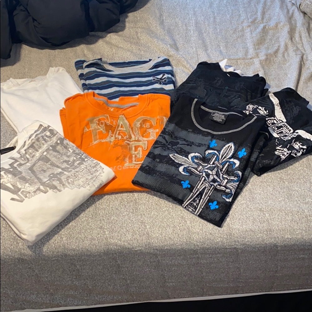 Variety pack of long sleeve shirts